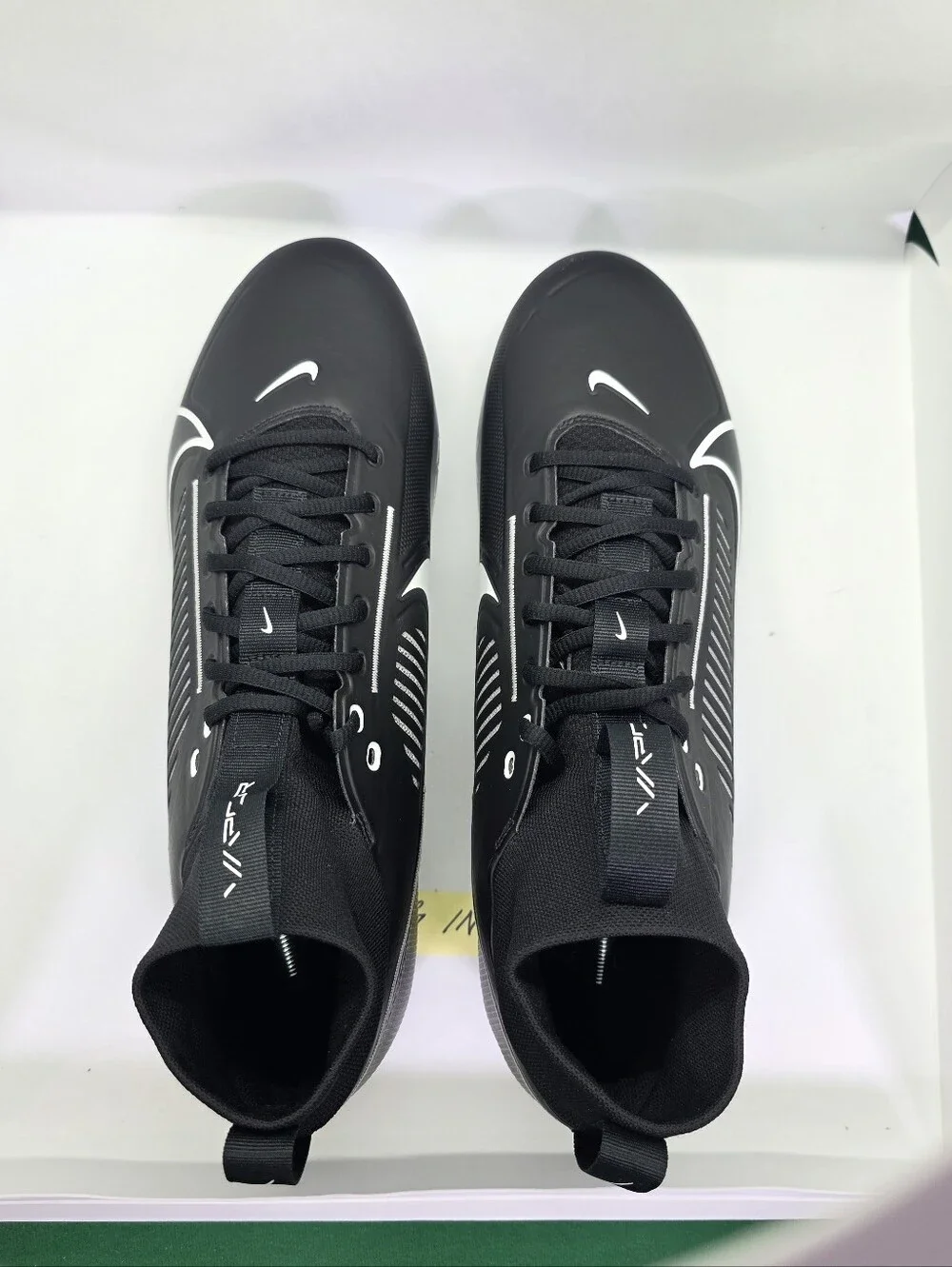 NEW Nike Vapor Edge Pro 360 2 Football Cleats Men's Size 14 Blk / Wht DA5456-010